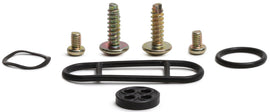 All Balls Petcock Repair Kit for fuel system, includes parts for carburetor and intake repair, displayed on a white background.