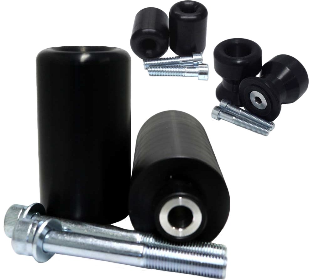 Shogun Industries Complete Slider Kit in black for Yamaha YZF-R1 2014-2020 motorcycle body upgrade components