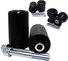 Shogun Industries Complete Slider Kit in black for Yamaha YZF-R1 2014-2020 motorcycle body upgrade components