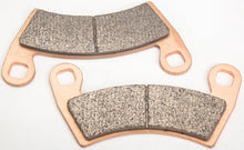 Load image into Gallery viewer, All Balls sintered brake pad kit for motorcycles, showing black brake pads with metal backing plates.