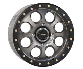 System 3 Sb7 Bl Wheel 18x7 matte titanium with 5/4.5 bolt pattern and +20mm offset, showcasing a sleek alloy design.