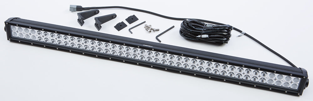 Open Trail 41.5-inch LED light bar for off-road illumination, featuring multiple LED bulbs and sturdy mounting brackets.