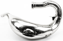 Pro Circuit Platinum exhaust pipe for Yamaha YZ85 2019 model, showcasing the sleek, durable metallic finish and exhaust design.