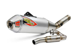 Pro Circuit T-6 JCR stainless steel exhaust system with titanium can for Honda CRF450X 2019 JCR Replica motorcycle.