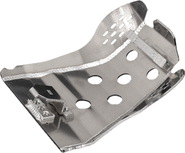 Enduro Engineering skidplate guard for Yamaha motorcycle, durable metal protection with mounting brackets and reinforced design