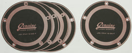 James Gasket clutch derby cover gaskets with foam and bead, 5-pack, for motorcycle clutch seals, durable and high-quality.