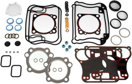 James Gasket Top End XL metal base gasket kit with multiple gaskets and seals for engine top end repair.