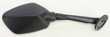 Load image into Gallery viewer, Emgo right motorcycle mirror with black housing and adjustable arm, designed for Honda HON 56-9994 model.