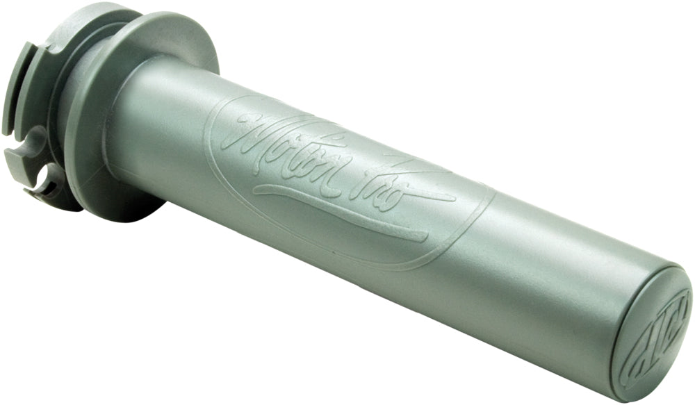 Motion Pro Titan throttle tube for motorcycles, featuring durable construction and precise fit, shown in close-up image.
