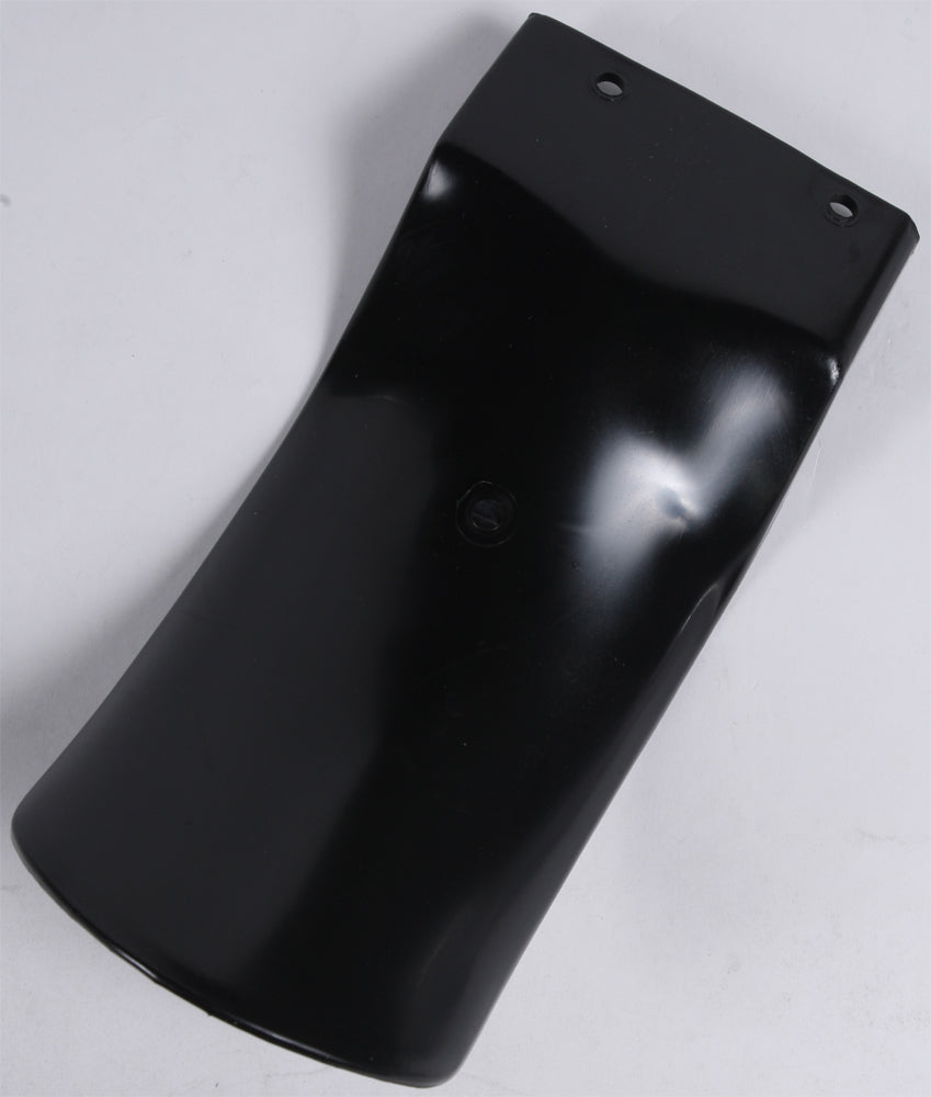 Acerbis black airbox mud flap for motorcycle, showing a sturdy black plastic design used to protect the airbox.