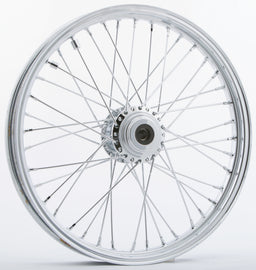 HardDrive 40-spoke chrome bicycle wheel with 19x2.15 size, pre-1999 hub, 3/4