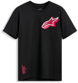 Black Alpine Star shaded short-sleeve CSF tee shirt with logo, medium size, casual unisex style.