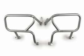 Grey PUIG engine guards for BMW motorcycle, lower protective bars with model number 561-02249S, shown on motorcycle engine.