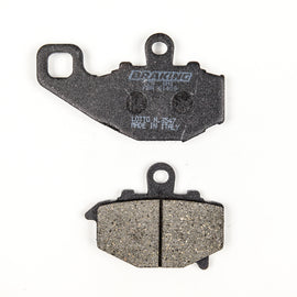 Braking semi-metallic brake pad set 31-775S from Braking displayed with multiple brake pads on a white background.