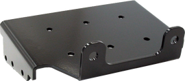 Open Trail winch mount with heavy-duty steel construction, designed for off-road vehicle installation and secure winch attachment.