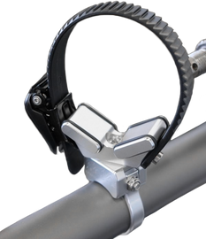 AXIA ALLOY HD all-purpose mount in silver, 1.5 to 4 inches, with a sturdy design suitable for various applications.