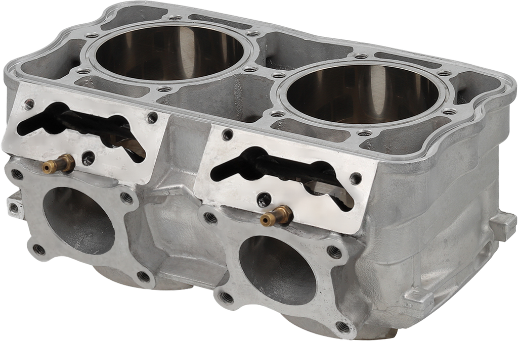 SP1 Engine Cylinder Pol 541-90207 with polished metal finish and detailed machining, designed for engine performance and durability.