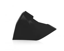 Load image into Gallery viewer, Acerbis black airbox cover for motorcycle, featuring a sleek design and durable construction, shown on a white background.