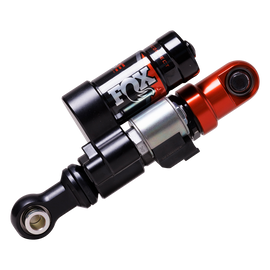 Fox Quick Switch Electric Link Pair for Canam rear suspension, showing black metal links with mounting points.