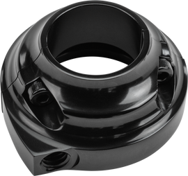 HardDrive black throttle clamp with single cable screw-in style, designed for secure attachment and precise control.