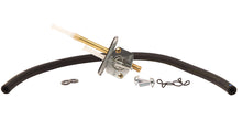 Load image into Gallery viewer, All Balls Fuel Valve FS101-0048 for intake and carburetor fuel systems, shown in close-up with metal fittings and valve components.