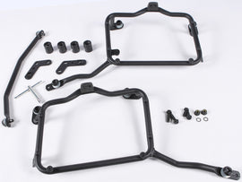 GIVI side case mounting hardware bracket for motorcycle luggage, durable metal mount with screws and fittings.