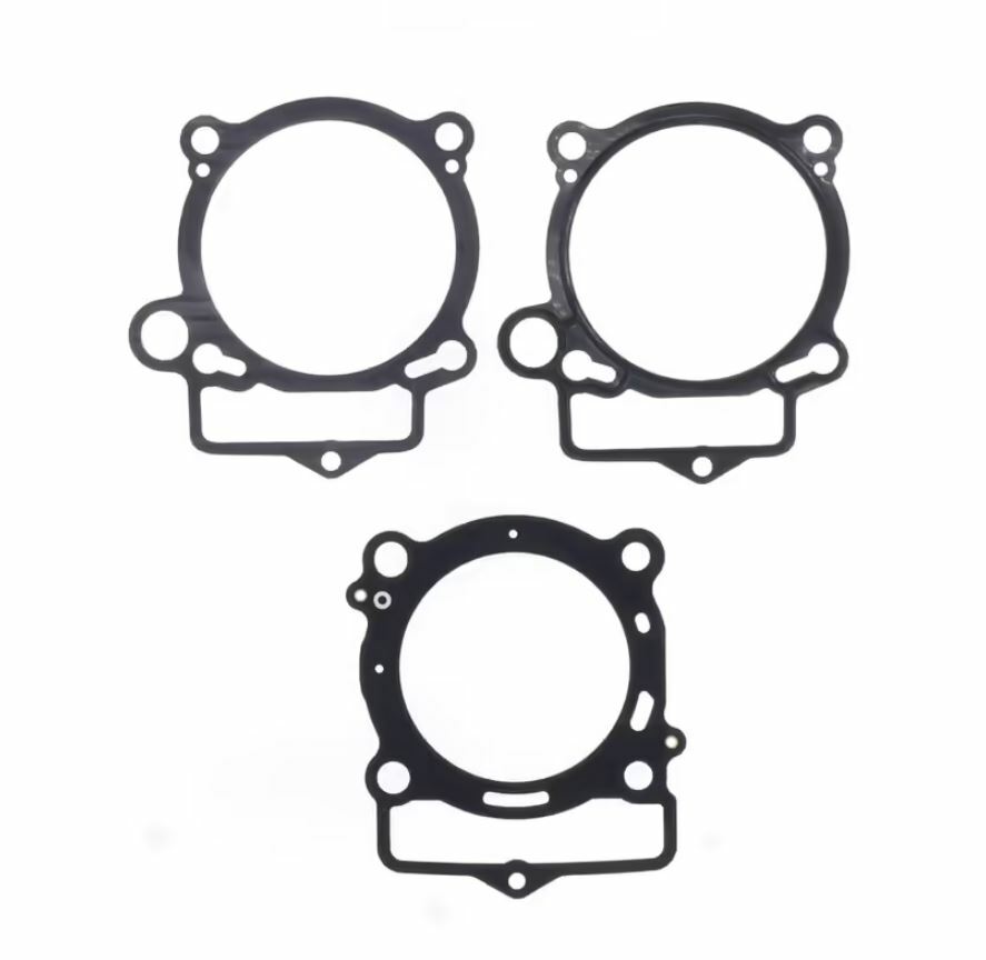 Athena Race Gasket Kit for Yamaha engines, featuring multiple gaskets and seals arranged neatly on a white background.