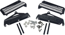 Load image into Gallery viewer, Unabiker black radiator guard for off-road vehicles, designed to protect the radiator from debris and damage.