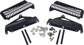 Unabiker black radiator guard for off-road vehicles, designed to protect the radiator from debris and damage.