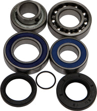 Load image into Gallery viewer, All Balls drive chain case bearing and seal kit 141-9059 showing seals and bearings for motorcycle maintenance
