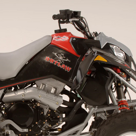 IMS Fuel Tank Natural 4.4 Gal body, durable plastic construction with realistic fuel tank features and brand logo visible.