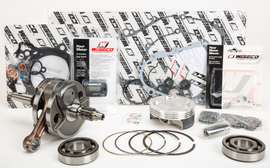 Wiseco Garage Buddy Yam PWR230-100 engine rebuild kit with pistons, gaskets, and engine components for Yamaha engines.