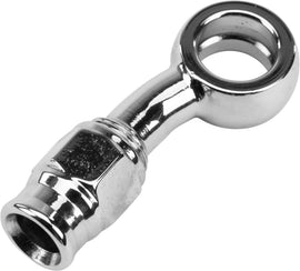 Goodridge 30-degree side bend 3/8 inch brake banjo fitting, shown in the product image.