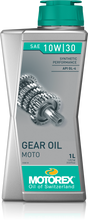 Load image into Gallery viewer, Motorex Gear Oil 10W30 bottle, 1 liter, used for vehicle gear systems, shown in the image with product label and packaging.
