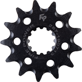 Steel Fire Power front CS sprocket 13T with 3.75-inch diameter, designed for motorcycle drivetrain systems.