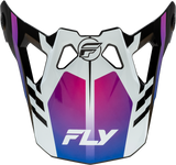 Fly Racing Formula Cp Krypton Visor White/Black/Purple M-2x 73-0049