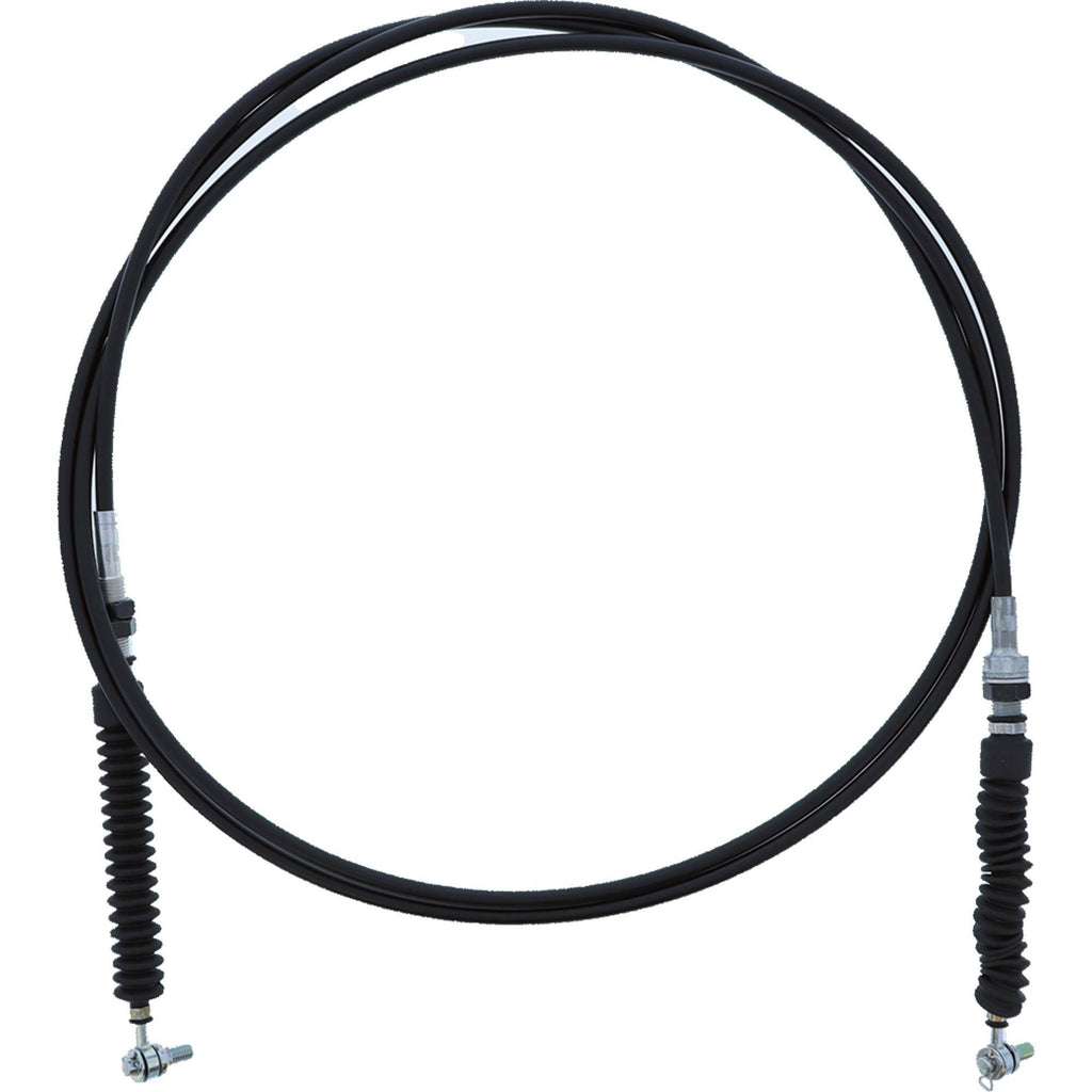 All Balls UTV shift cable can for hydraulic control lines, showing the black cable housing and fitting components.