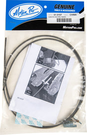 Motion Pro Inner Wire Speedo Cable Kit 70-11071 for motorcycle, showing the flexible inner cable and fittings.