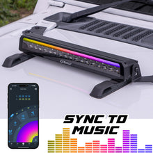 Charger l'image dans la galerie, Xkmax 7" Light Bar Dual Mode With Rgbw Strip App Control