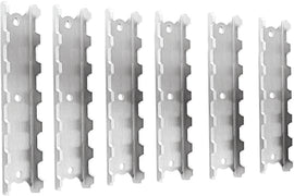 Set of six 5-inch ROX grip strips, durable accessories with textured surfaces for non-slip grip and secure handling.