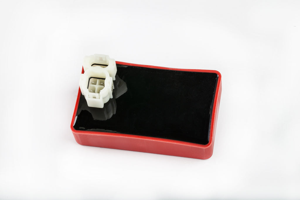 Ricks Motorsport Electric CDI 27-15612 for motorcycle electrical system, showing the compact black ignition control unit.