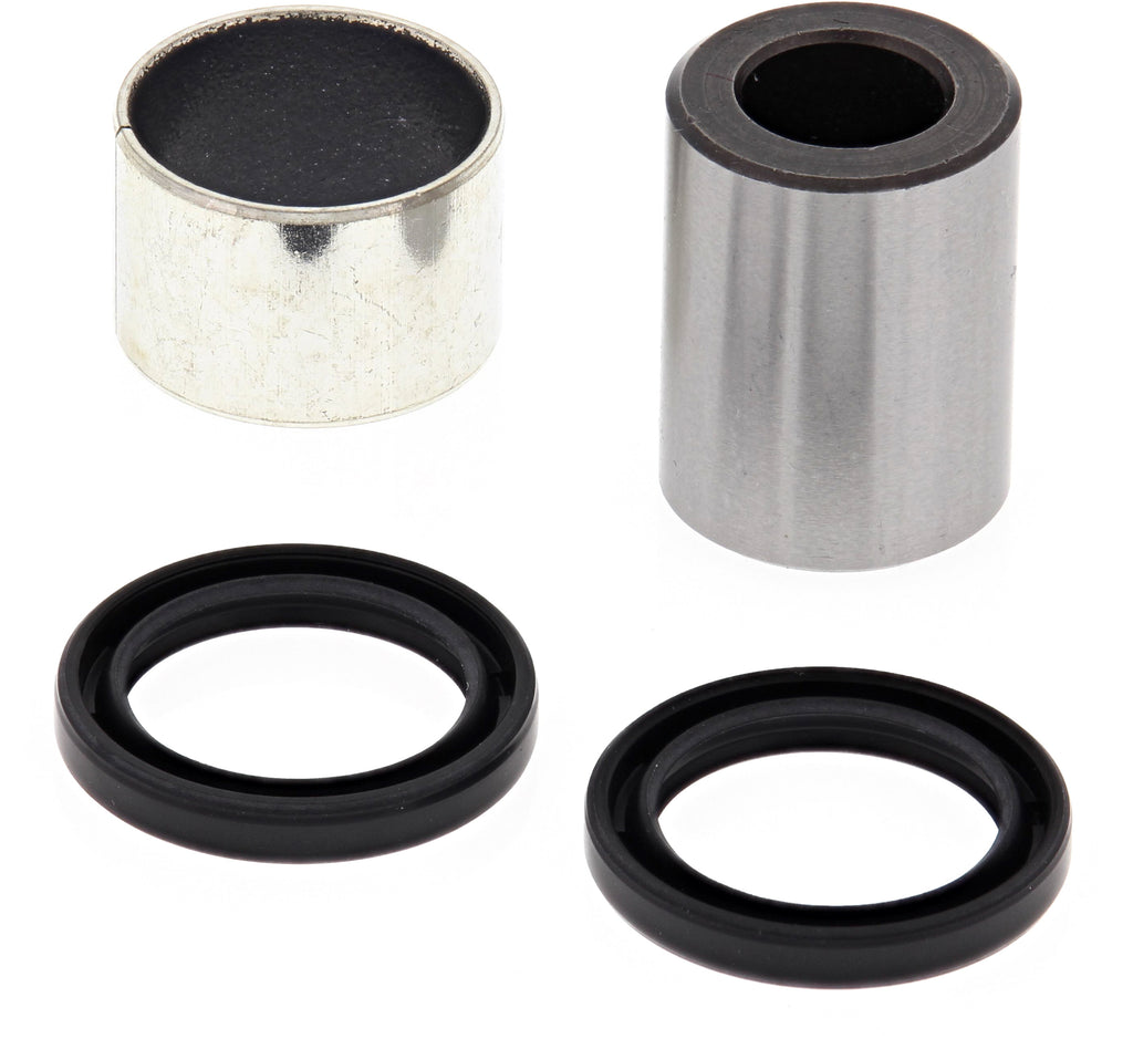 All Balls lower shock bushing for Honda TRX420 Rancher suspension, part number 22-11009, close-up of the bushing and suspension components