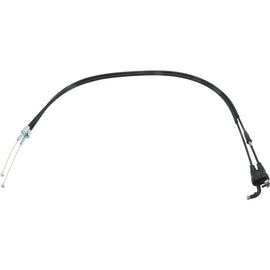 All Balls throttle cable 24-51254 for hydraulic control lines, showing the black cable with metal fittings and protective sheathing.