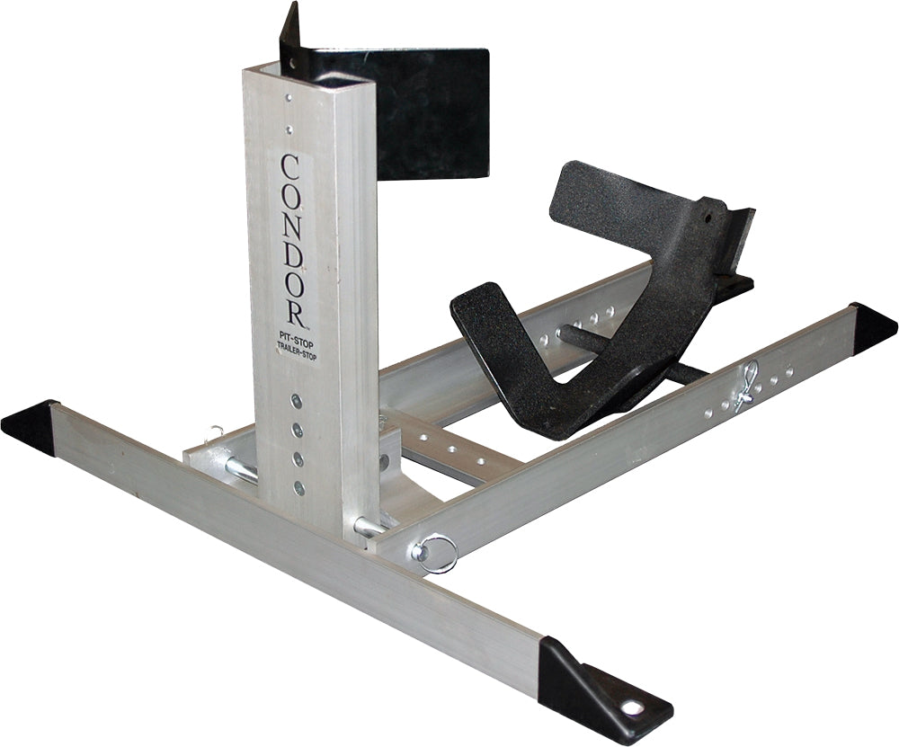 Condor Pit Stop trailer stop with metal hitch and mounting bracket for secure towing and trailer stability.