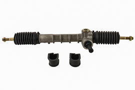 All Balls steering rack assembly for Kawasaki, featuring durable metal components and precise steering mechanism.
