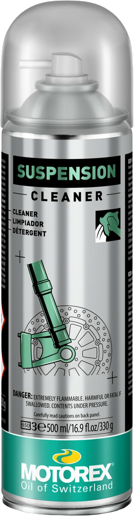 Motorex Suspension Cleaner 500ml bottle, automotive chemicals for suspension system cleaning, 12-pack for vehicle maintenance