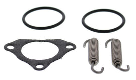 Vertex Exhaust Gasket Kit 682-3116 with multiple gaskets and seals for motorcycle exhaust systems, shown laid out on a white background.