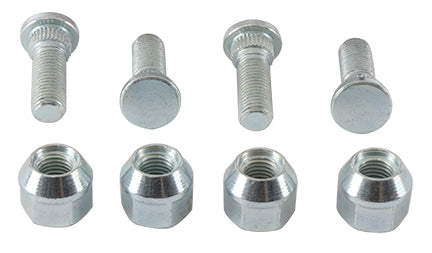 All Balls Wheel Stud Kit 28-51003 showing metal wheel studs and hardware components for vehicle wheel assembly.