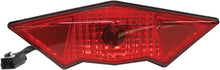 Load image into Gallery viewer, SP1 taillight lens for S-D 54-1049 illumination, showing clear red and amber sections for vehicle rear lighting.