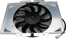 All Balls cooling fan for engine, model 22-01007, showing the fan blades and mounting frame, designed for optimal engine cooling.
